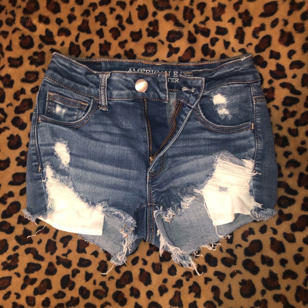 American Eagle Hi Rise Shortie